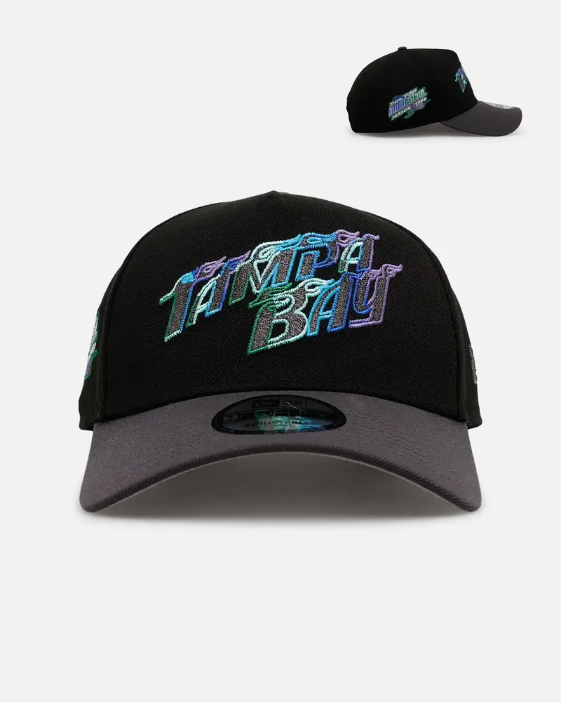 New Era Tampa Bay Rays 'Metallic City Connect' 9Forty A-Frame Snapback Official Team Color 1