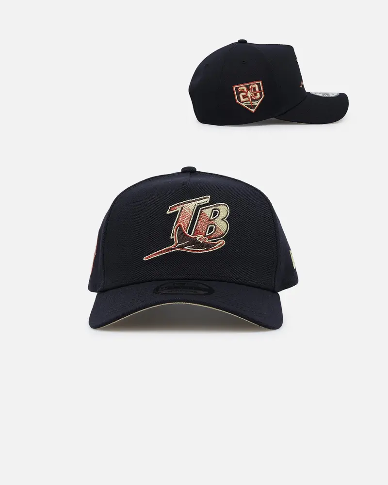 New Era Tampa Bay Rays 'Terra Vista' 9Forty A-Frame Snapback Navy 1
