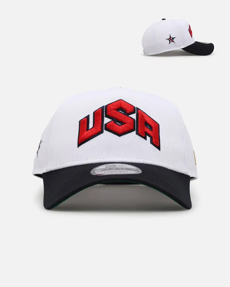 New Era Team Usa 'Usa Basketball' 9Forty A-Frame Snapback White/Navy 1