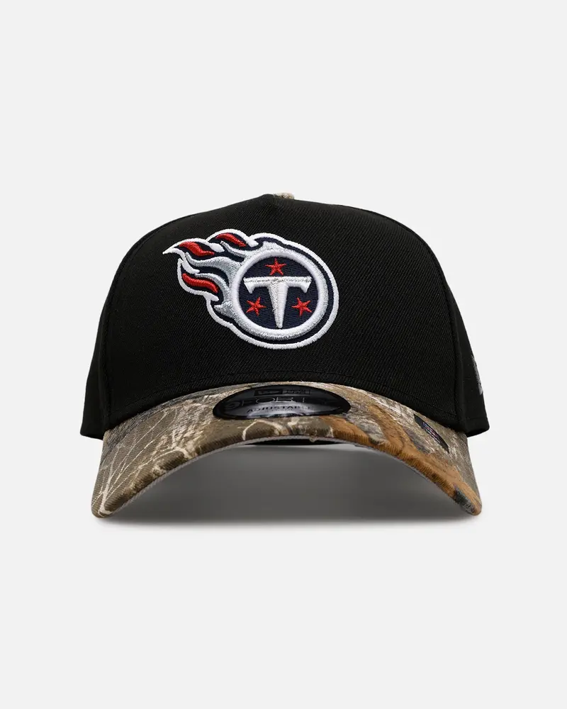 New Era Tennessee Titans 'Black Crown Realtree Visor' 9Forty A-Frame Snapback Realtree Edge/Black 1
