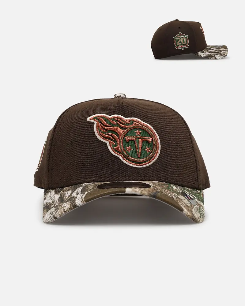 New Era Tennessee Titans 'Great Outdoors' 9Forty A-Frame Snapback Brown/Camo 1