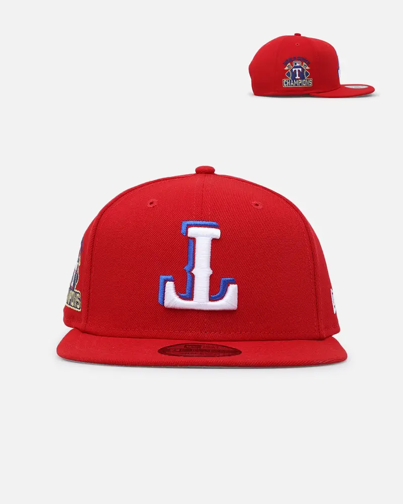 New Era Texas Rangers 'Upside Down Tmc' 9Fifty Snapback Red 1