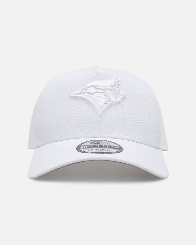 New Era Toronto Blue Jays 'Easy White' 9Forty A-Frame Snapback White/White 1