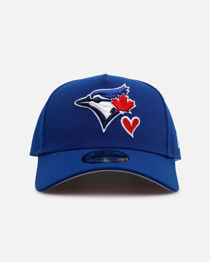 New Era Toronto Blue Jays 'Team Color Hearts' 9Forty A-Frame Snapback Official Team Color 1