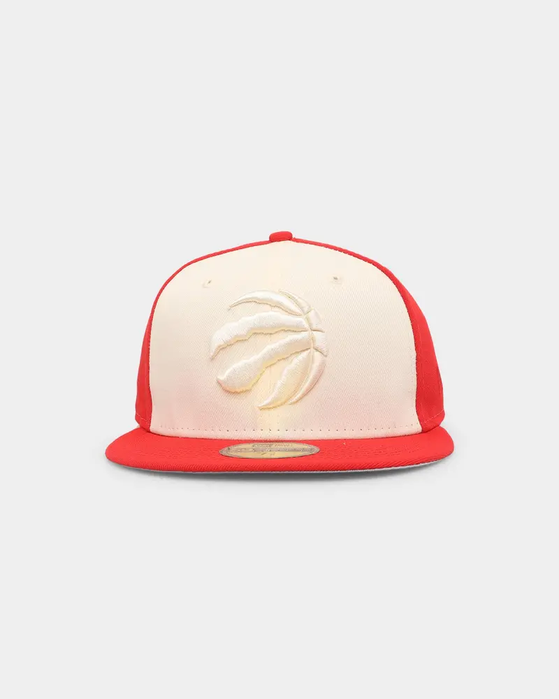 New Era Toronto Raptors 'Tonal Two-Tone' 59Fifty Fitted Light Beige 1