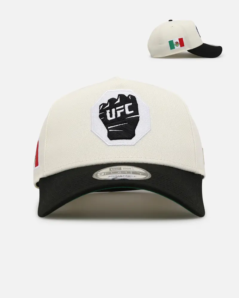 New Era Ufc Glove 'Noche Ufc' 9Forty A-Frame Snapback Chrome/Black 1