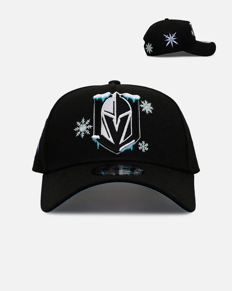 New Era Vegas Golden Knights 'Cold As Ice' 9Forty A-Frame Snapback Black 1