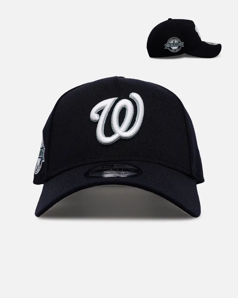 New Era Washington Nationals 'Midnight Navy' 9Forty A-Frame Snapback Midnight Navy 1