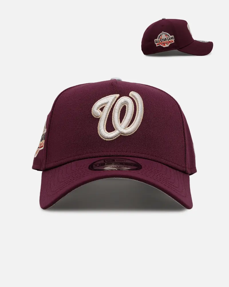 New Era Washington Nationals 'Plum' 9Forty A-Frame Snapback Plum 1