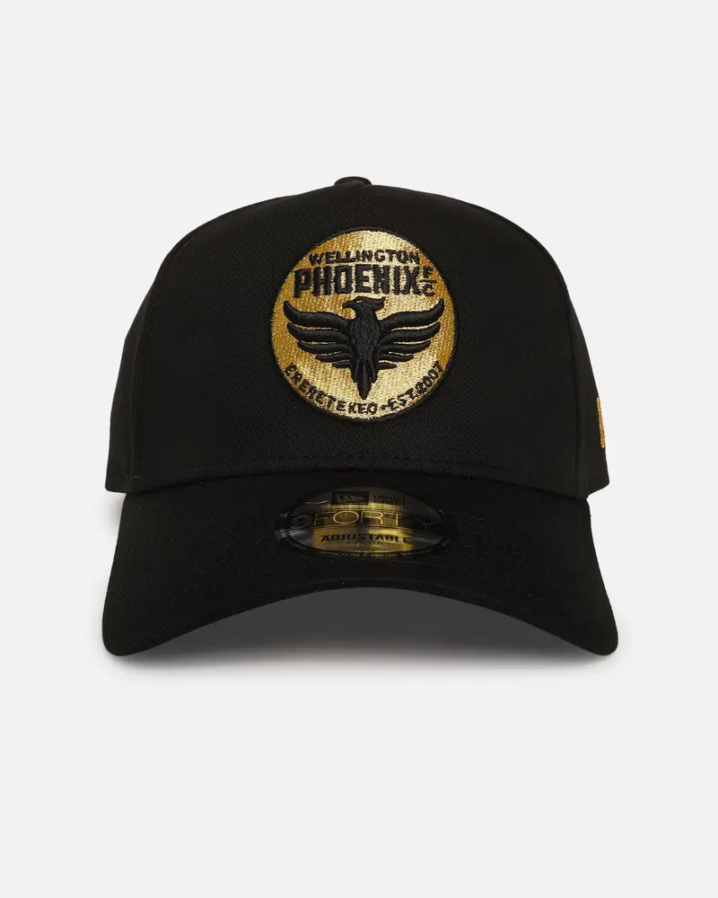 New Era Wellington Phoenix Fc 'A-League Exculsive' 9Forty A-Frame Snapback Black/Gold 1