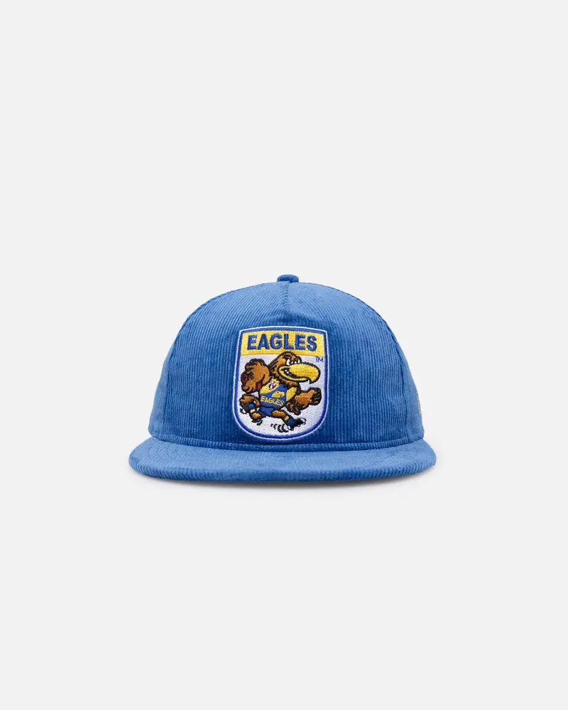 New Era West Coast Eagles Golfer Snapback Heather Blue 1