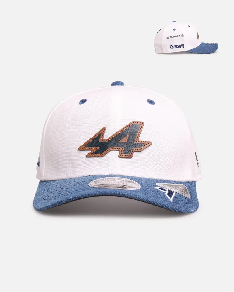 New Era X Alpine F1 Jd 'Austin Gp Collection' 9Seventy Snapback Light Beige 1