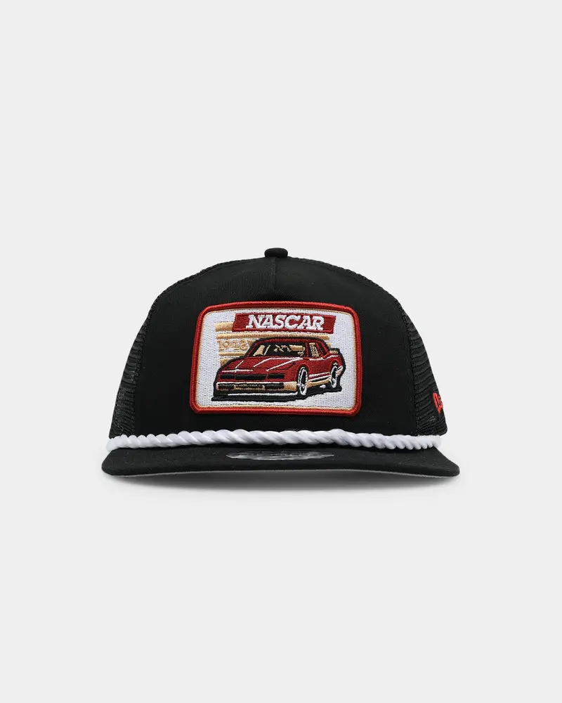 New Era X Nascar Sponsors Black 48 Golfer Trucker Snapback Black 1