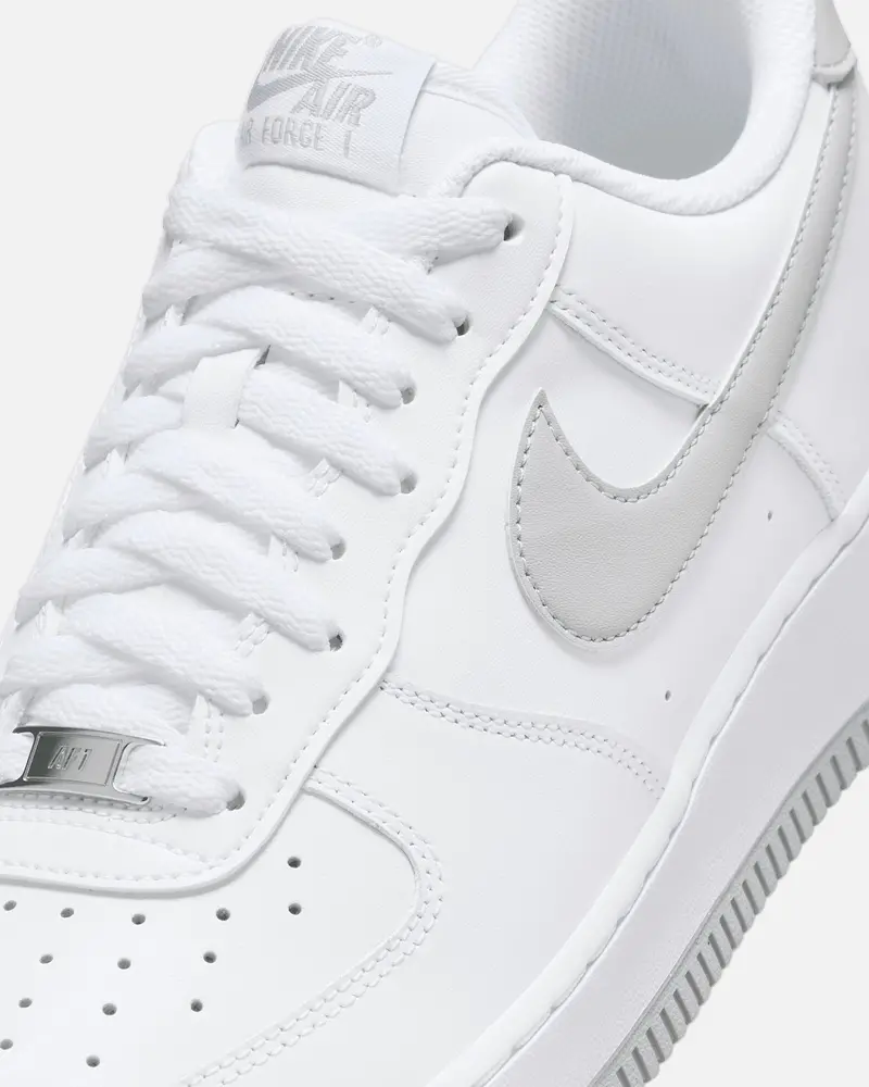 Nike Air Force 1 '07 Essentials "Light Grey" White/Smoke Grey 6
