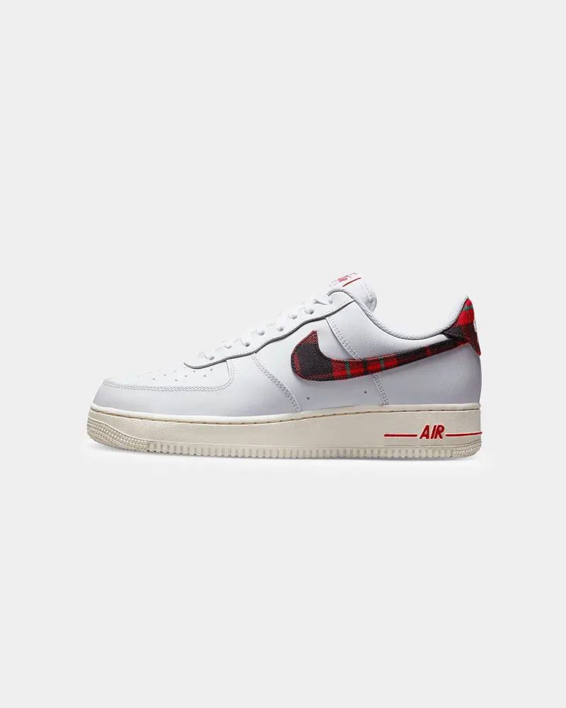 Nike Air Force 1 '07 Lv8 White/University Red 1