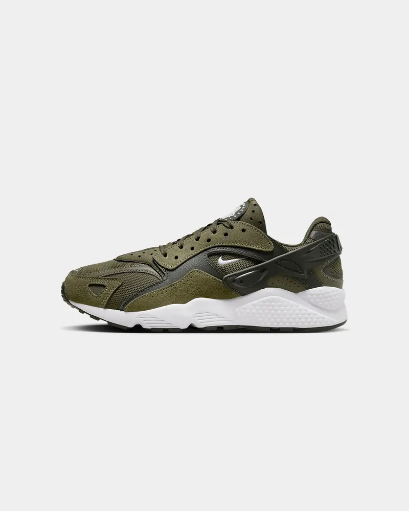 Nike Air Huarache Runner Cargo Khaki/White 1