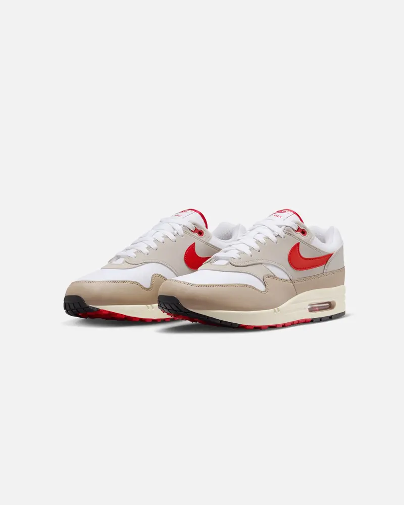Nike Air Max 1 White/University Red 2