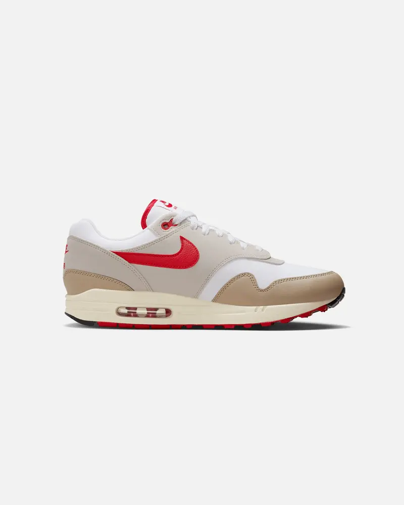Nike Air Max 1 White/University Red 4