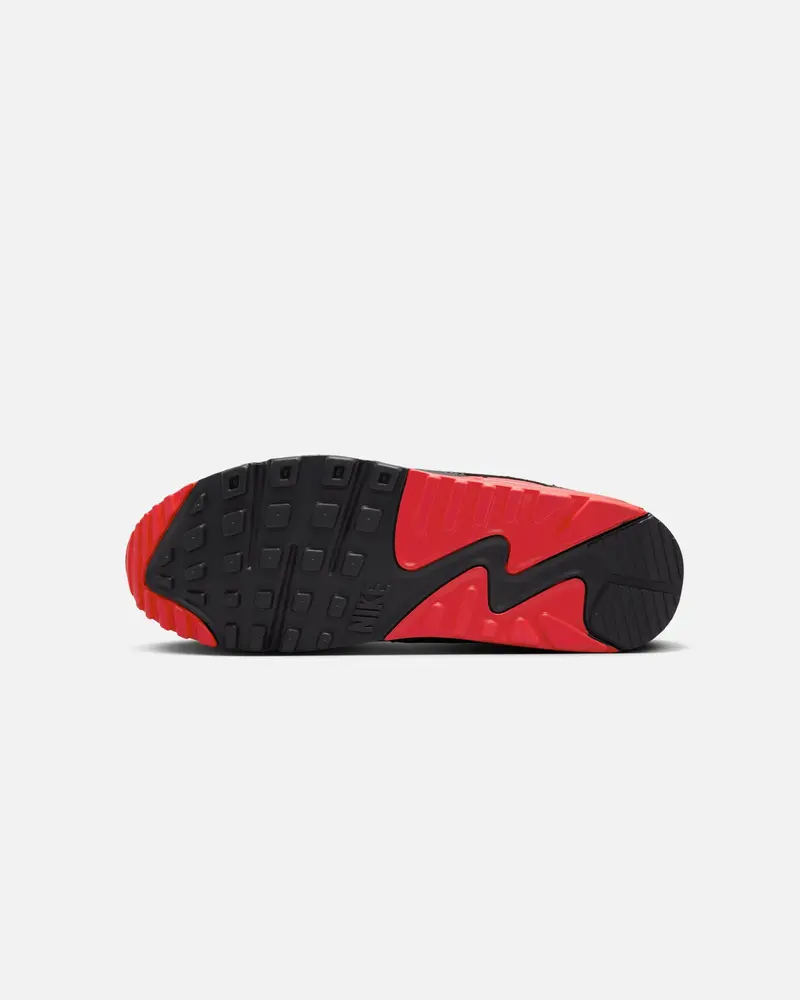 Nike Air Max 90 Black/Smoke Grey/Fire Red 5