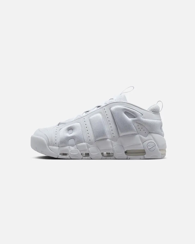 Nike Air More Uptempo Low White/White 1