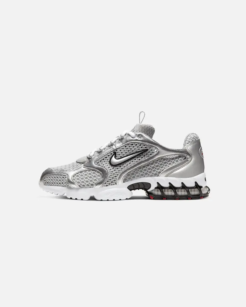 Nike Air Zoom Spiridon Cage 2 Light Smoke Grey/Metallic Silver 1