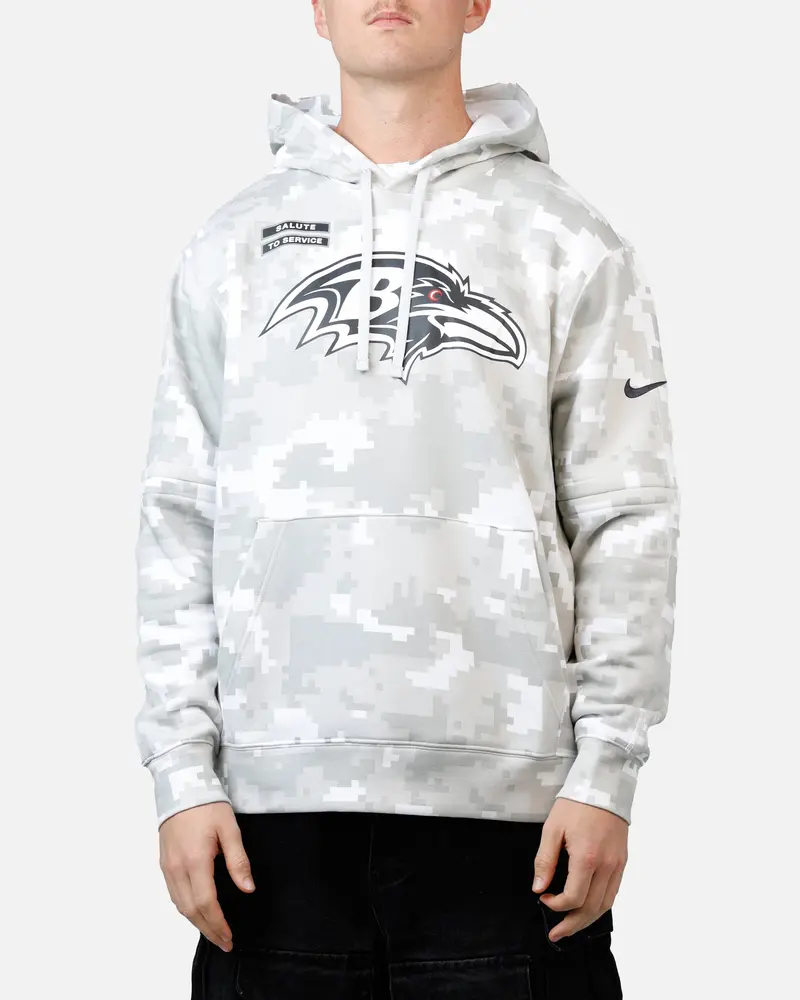 Nike Baltimore Ravens Salute To Service Hoodie Camouflage 1