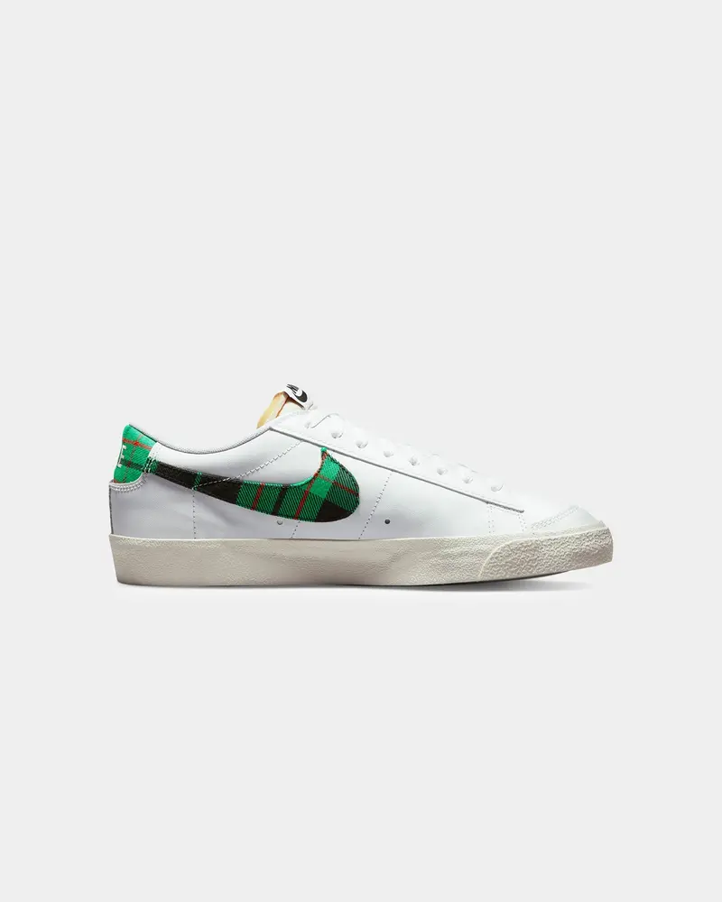 Nike Blazer Low '77 Premium "Tartan" White/Stadium Green 4