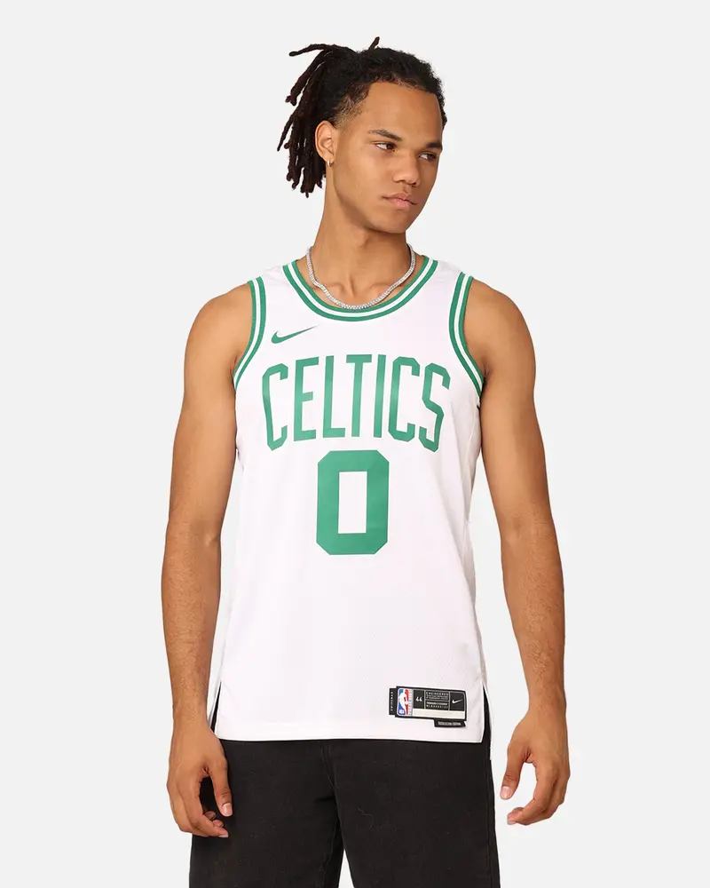 Nike Boston Celtics Jayson Tatum Association Edition 2022/23 Dri-Fit Swingman Jersey White 1
