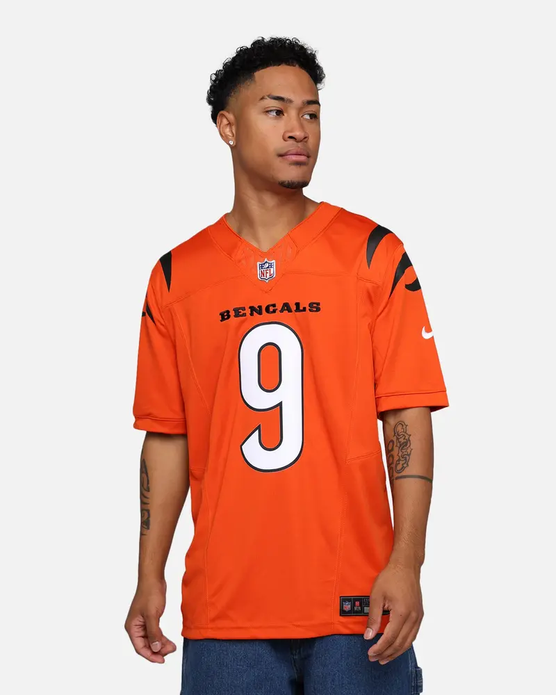 Nike Cincinnati Bengals Joseph Burrow #9 Limited Jersey University Orange 1