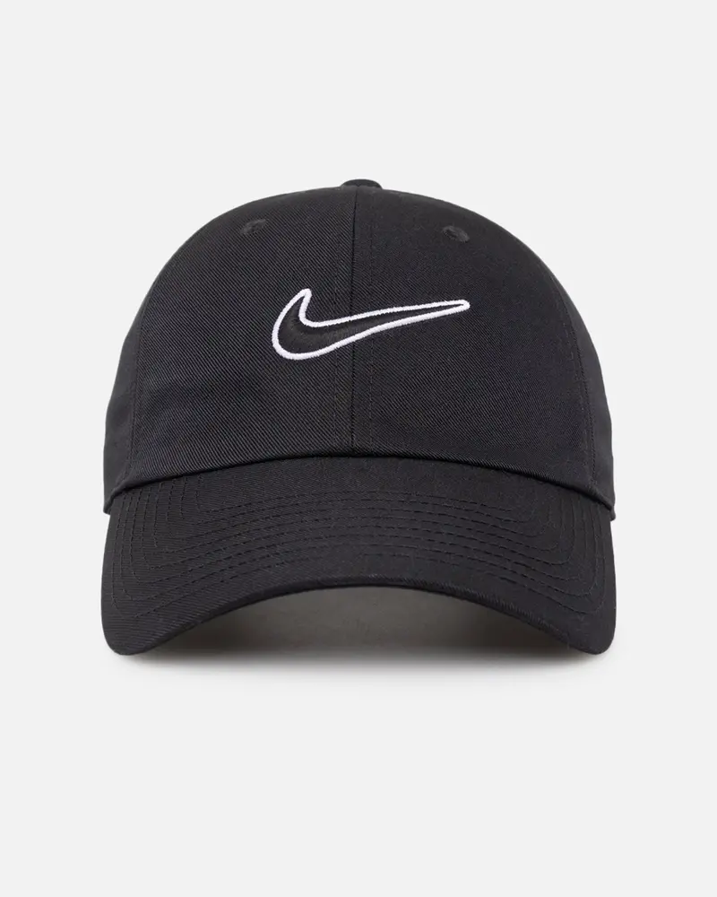 Nike Club Unstructured Futura Wash Cap Black/Black 1