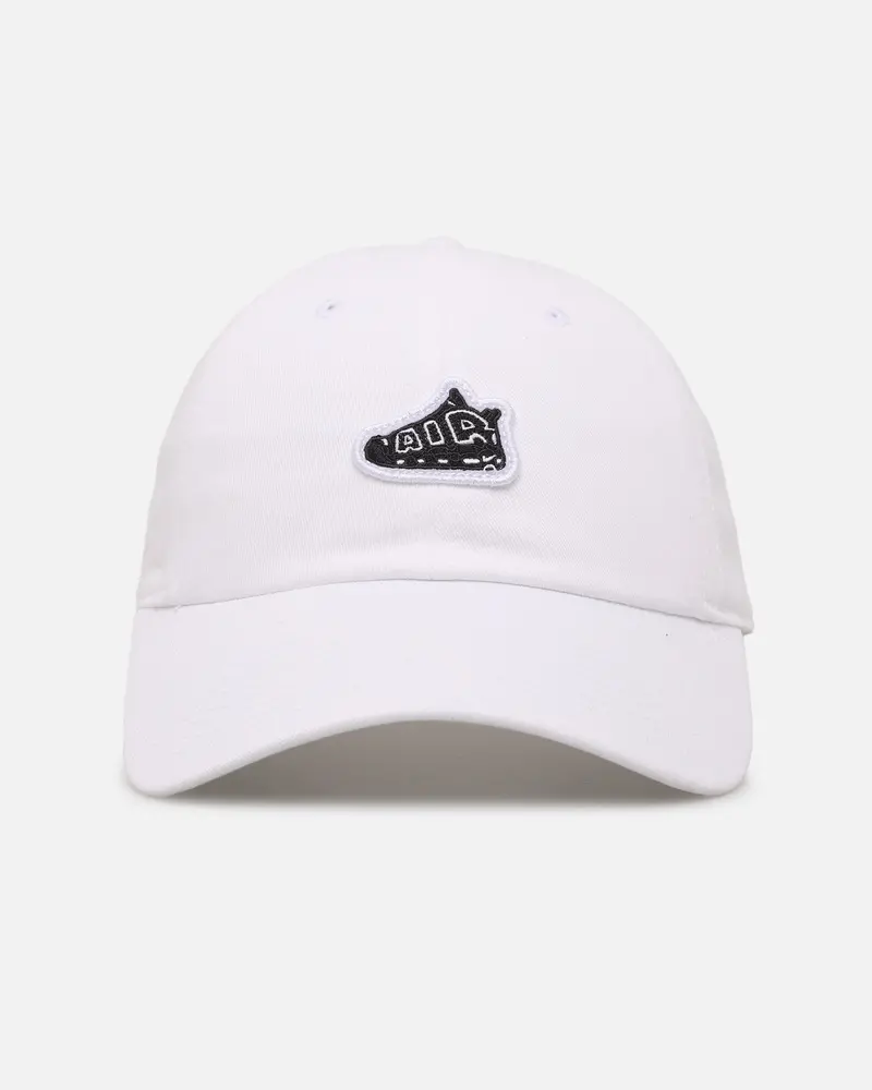 Nike Club Unstructured Patch 6 Panel Strapback White 1