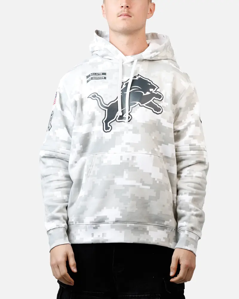 Nike Detroit Lions Salute To Service Hoodie Camouflage 1
