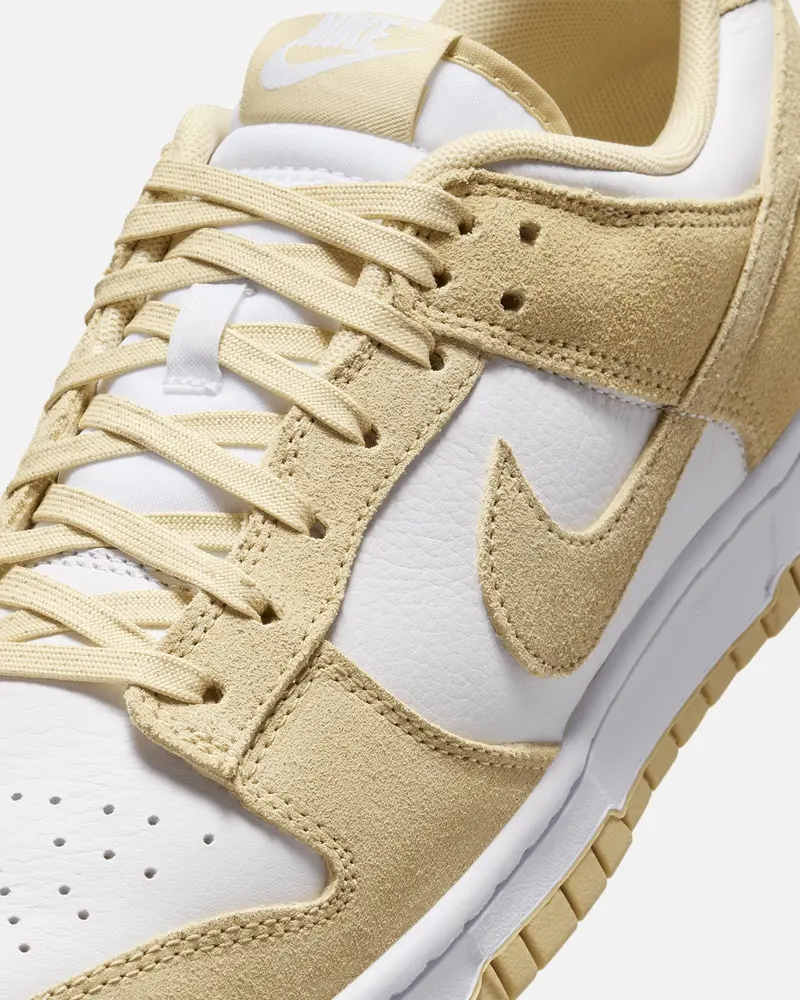 Nike Dunk Low Retro Se 'Team Gold Suede' White/Gold 6