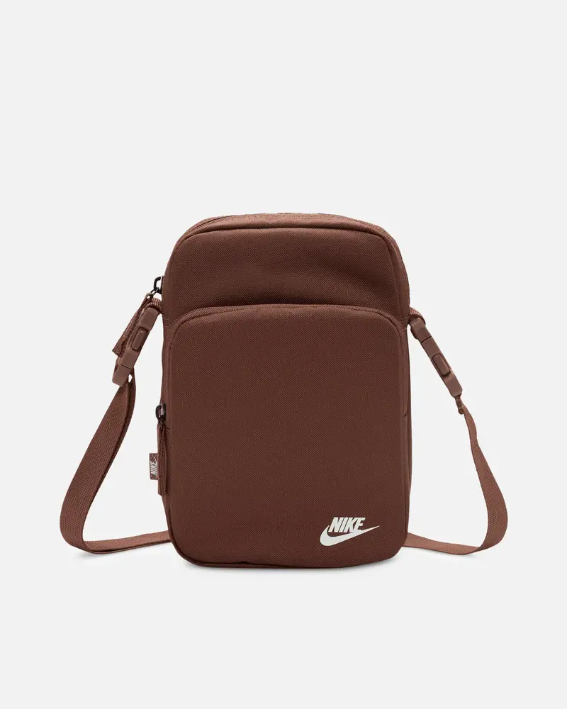 Nike Heritage Crossbody Bag Brown 1