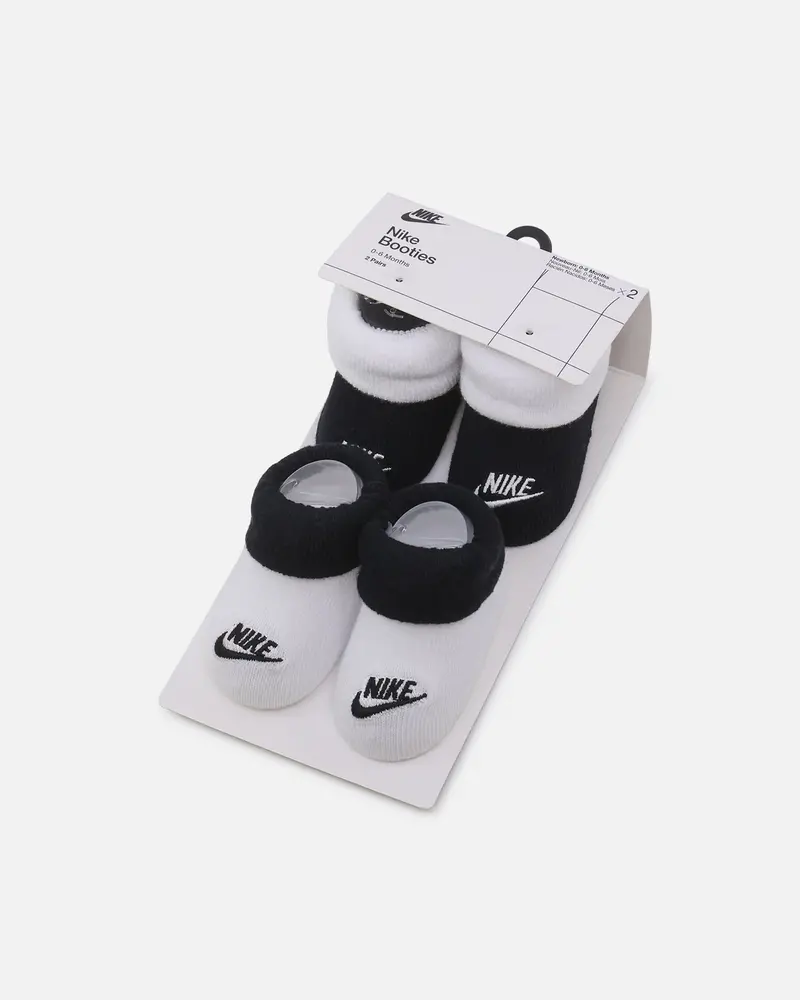Nike Infant Futura Booties 2 Pack Black 1
