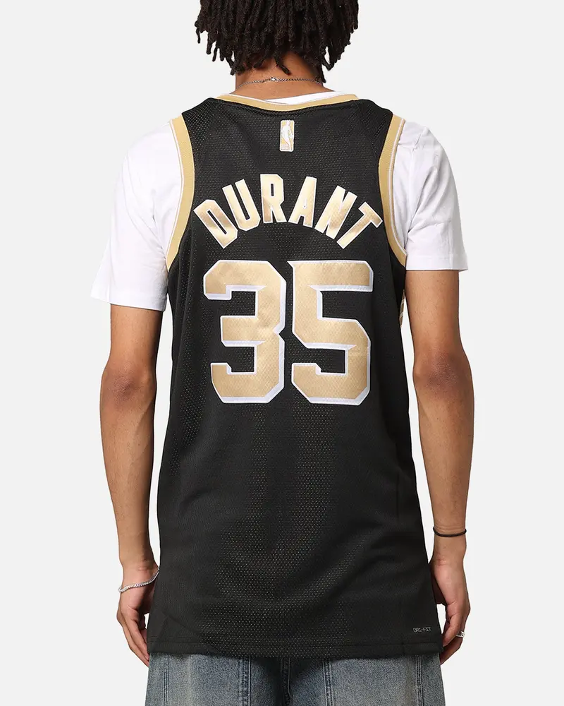 Nike Kevin Durant Phoenix Suns Dri-Fit 2024 Select Series Jersey Black/Gold 2