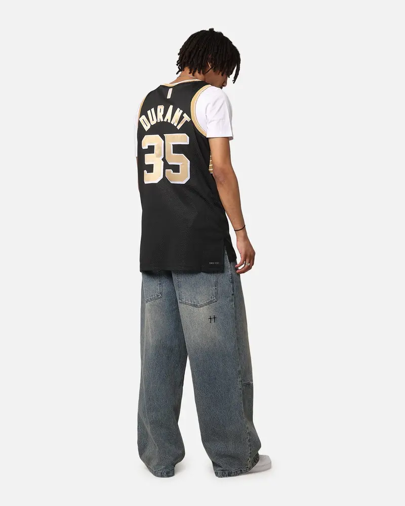 Nike Kevin Durant Phoenix Suns Dri-Fit 2024 Select Series Jersey Black/Gold 4