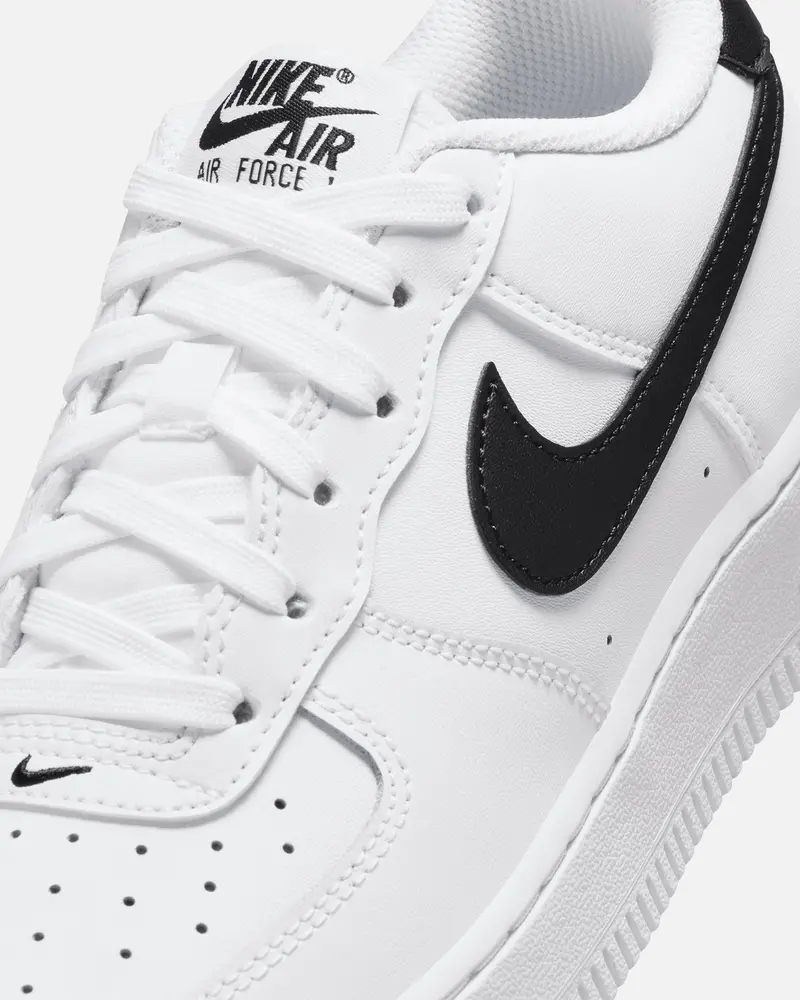 Nike Kids' Air Force 1 (Gs) White/Black 6