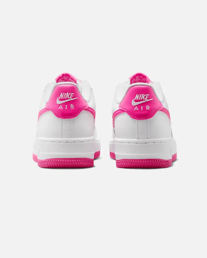 Nike Kids' Air Force 1 (Gs) White/Laser Fuchsia 3