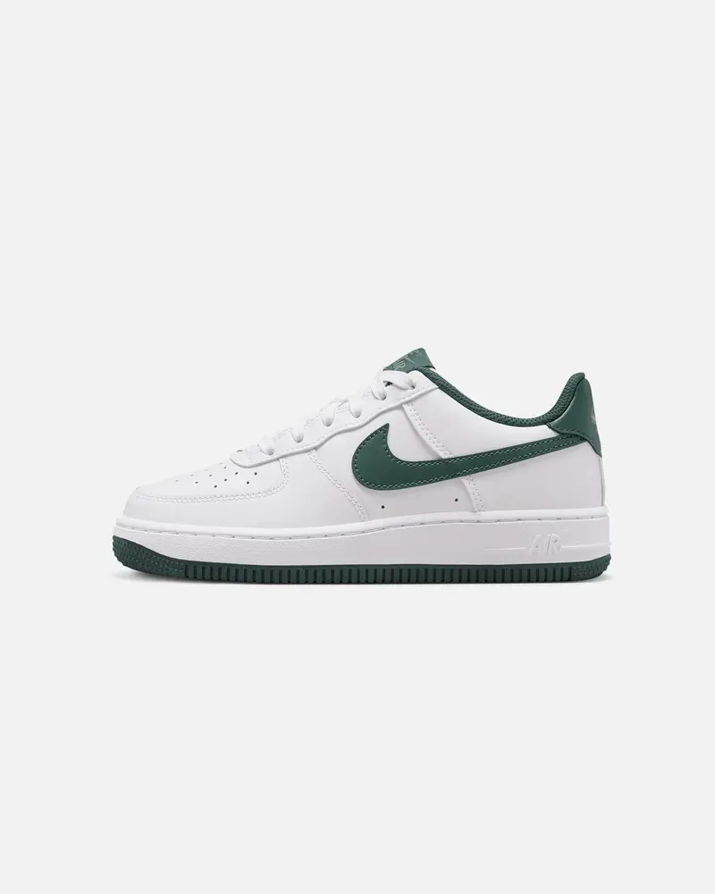 Nike Kids' Air Force 1 (Gs) White/Vintage Green 1