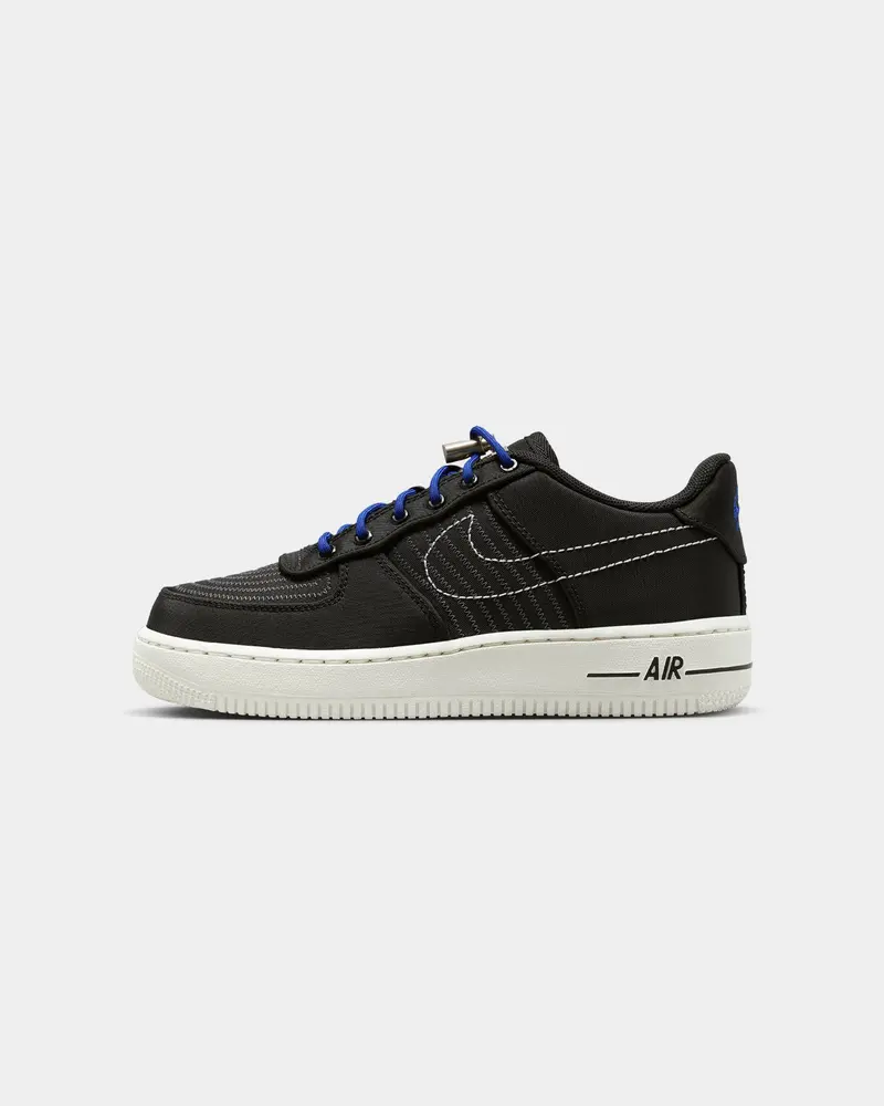 Nike Kids' Air Force 1 Lv8 3 (Gs) Black/Sail-Black 1