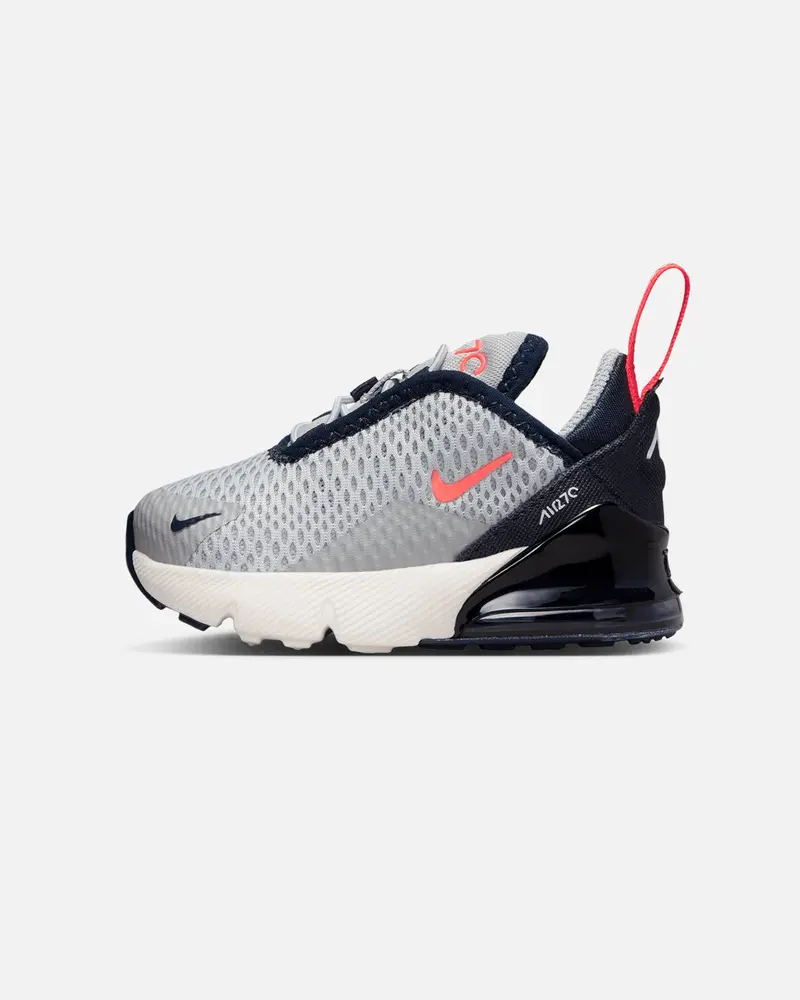 Nike Kids' Air Max 270 Bt (Td) Light Smoke Grey/Black 1