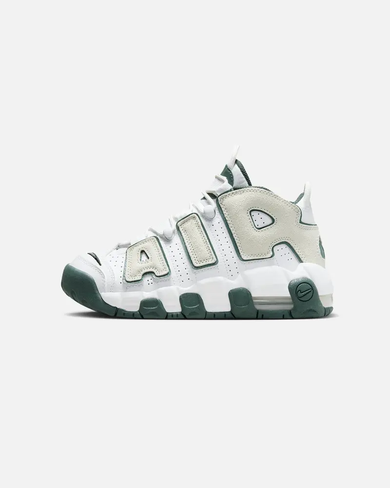 Nike Kids' Air More Uptempo White/Sea Glass 1