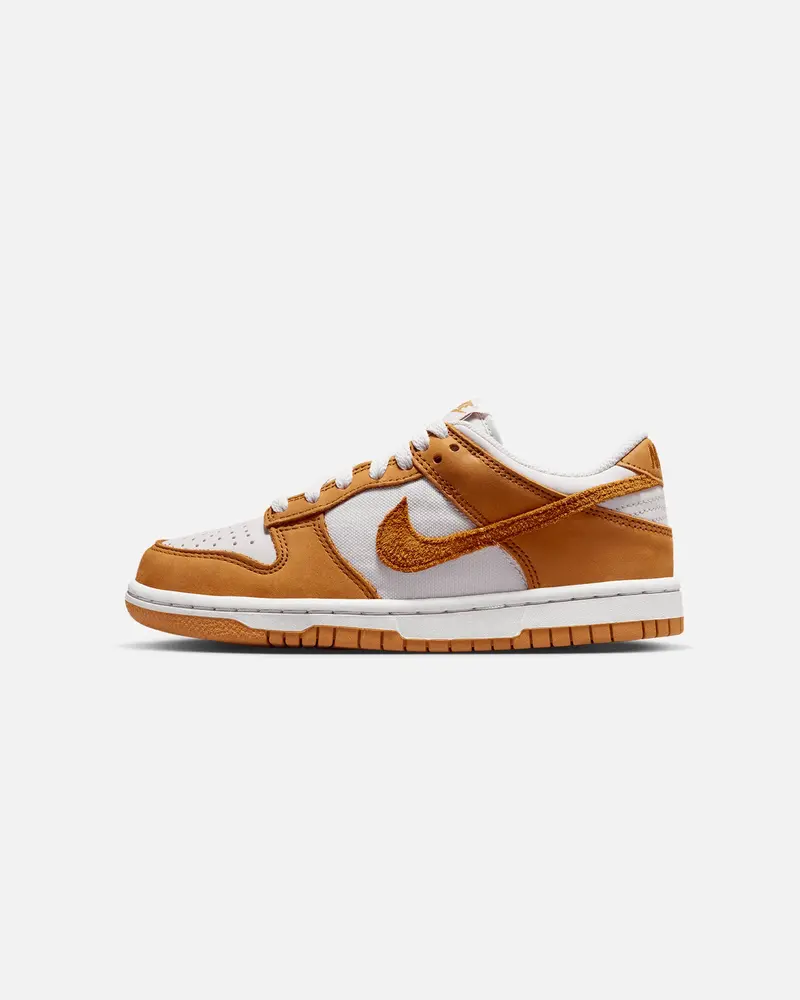 Nike Kids' Dunk Low Se (Gs) Vast Grey/Desert Ochre/White 1
