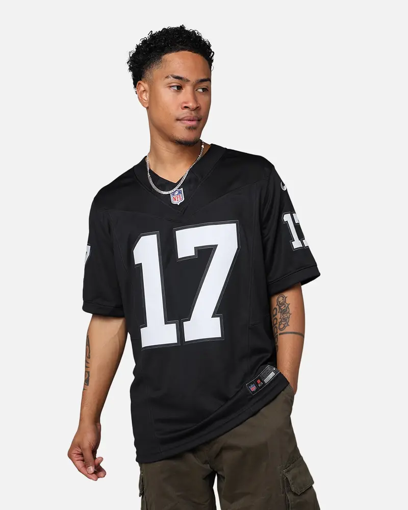 Nike Las Vegas Raiders Davante Adams #17 Limited Home Jersey Black 1