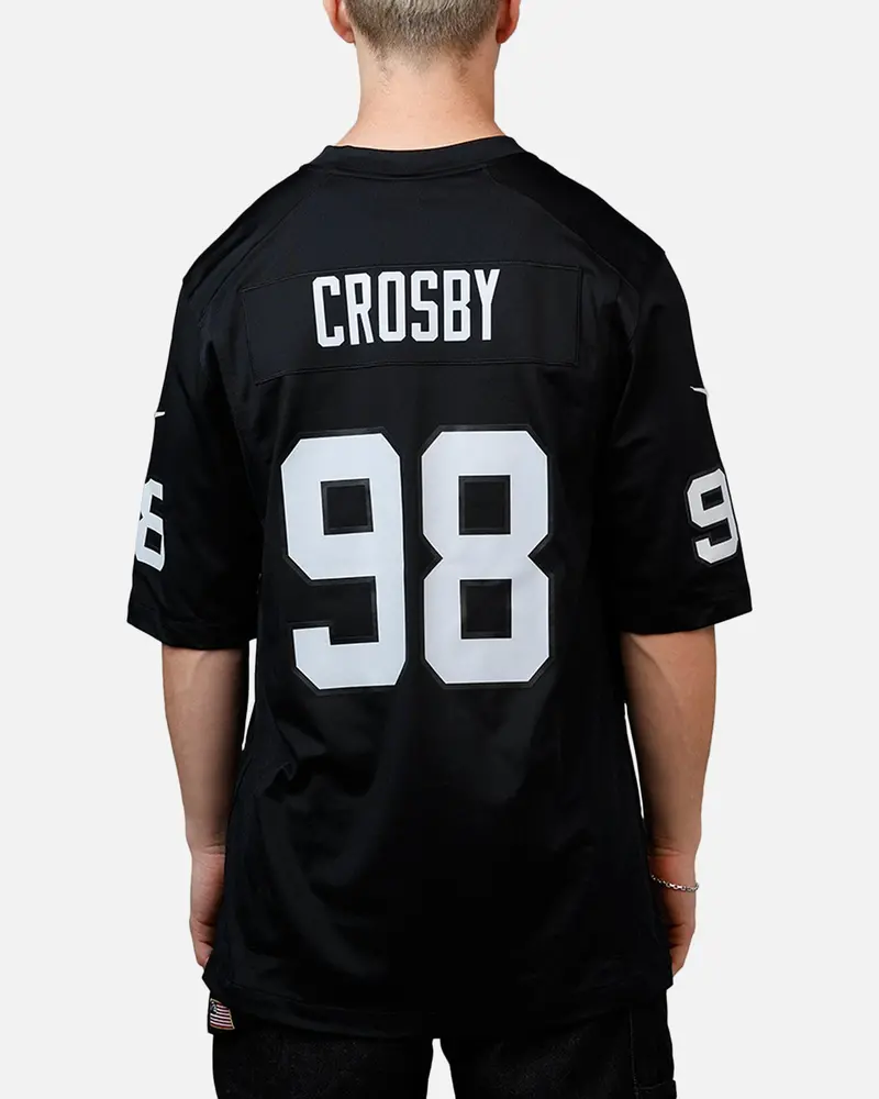 Nike Las Vegas Raiders Maxx Crosby #98 Limited Jersey Black 1