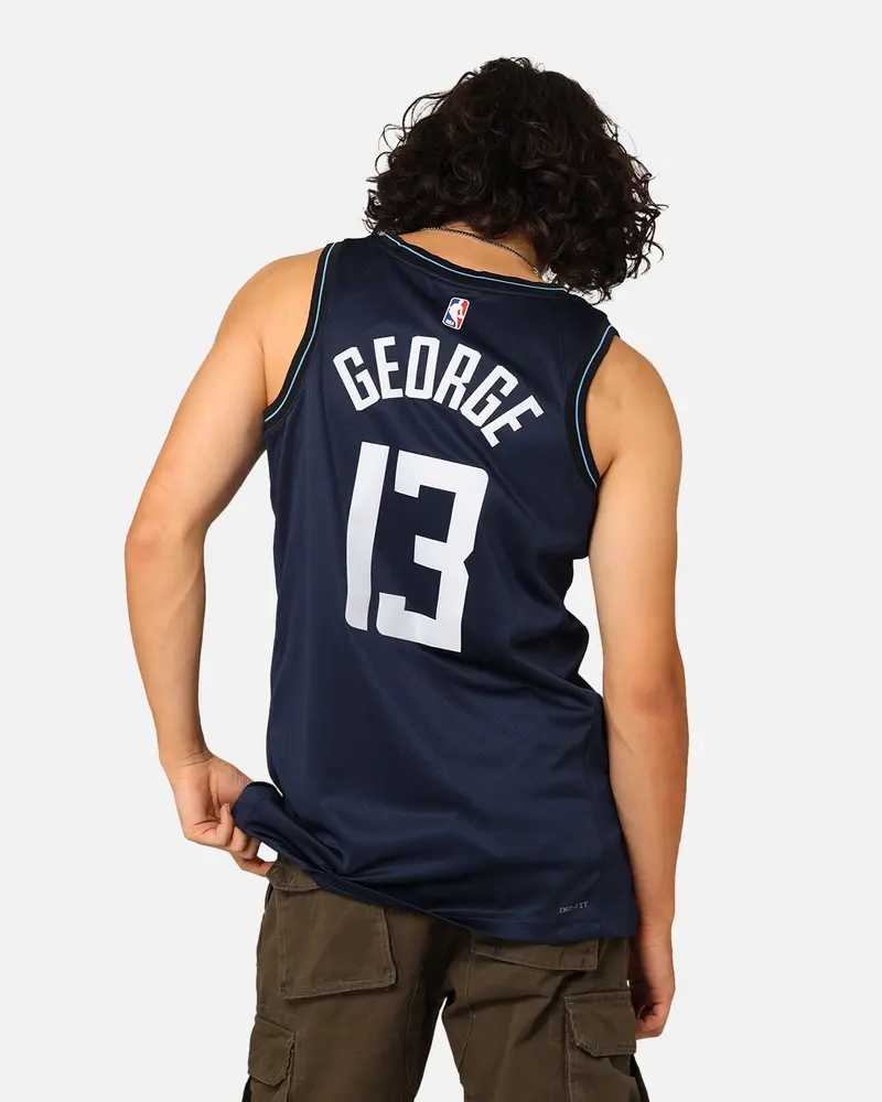 Nike Los Angeles Clippers Paul George City Edition 2023/24 Dri-Fit Swingman Jersey Black 2