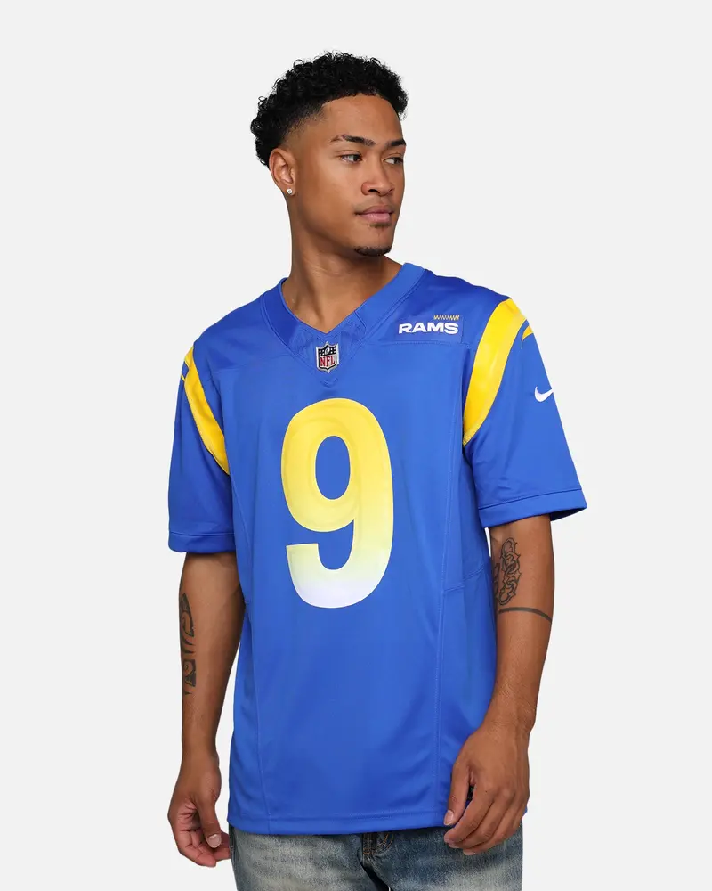 Nike Los Angeles Rams Matthew Stafford #9 Limited Jersey Hyper Royal 1