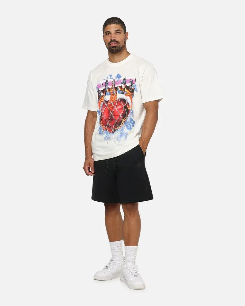 Nike Max90 Basketball T-Shirt White 2