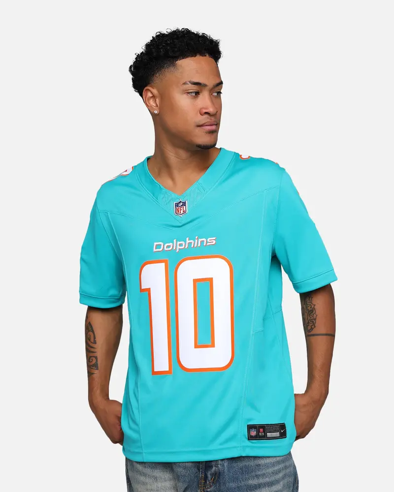 Nike Miami Dolphins Tyreek Hill #10 Limited Jersey Turbo Green 1